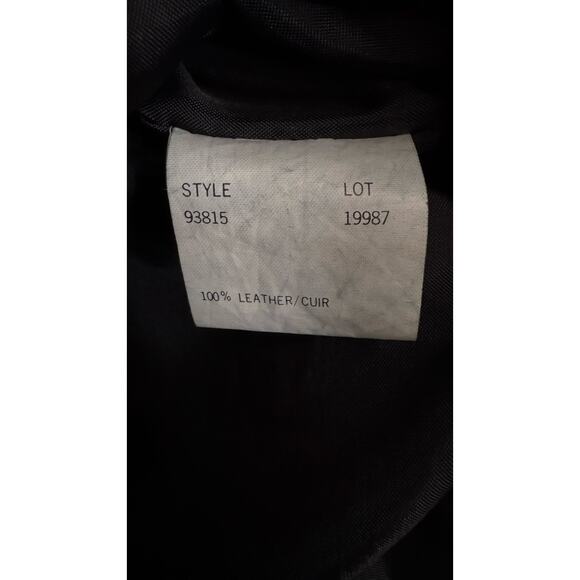 1990s Margaret Godfrey Suede Leather Black Minimalist Dress Size 6 - Picture 12 of 14